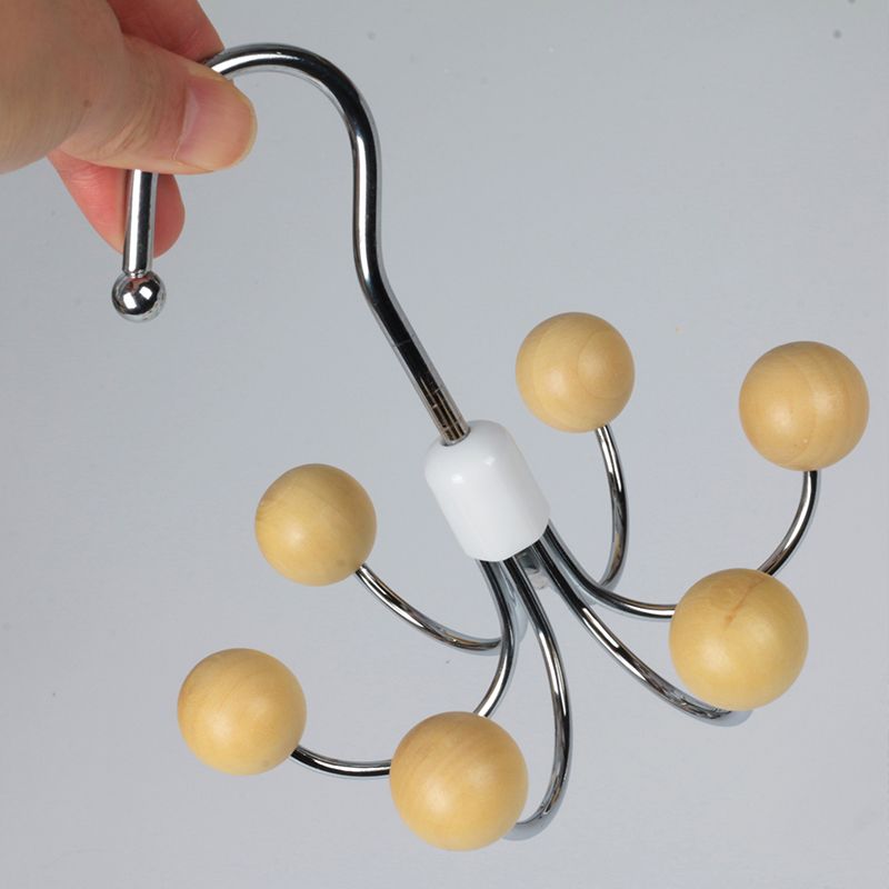 BowLift | 360° rotatable multifunctional storage hanger with 6 hooks