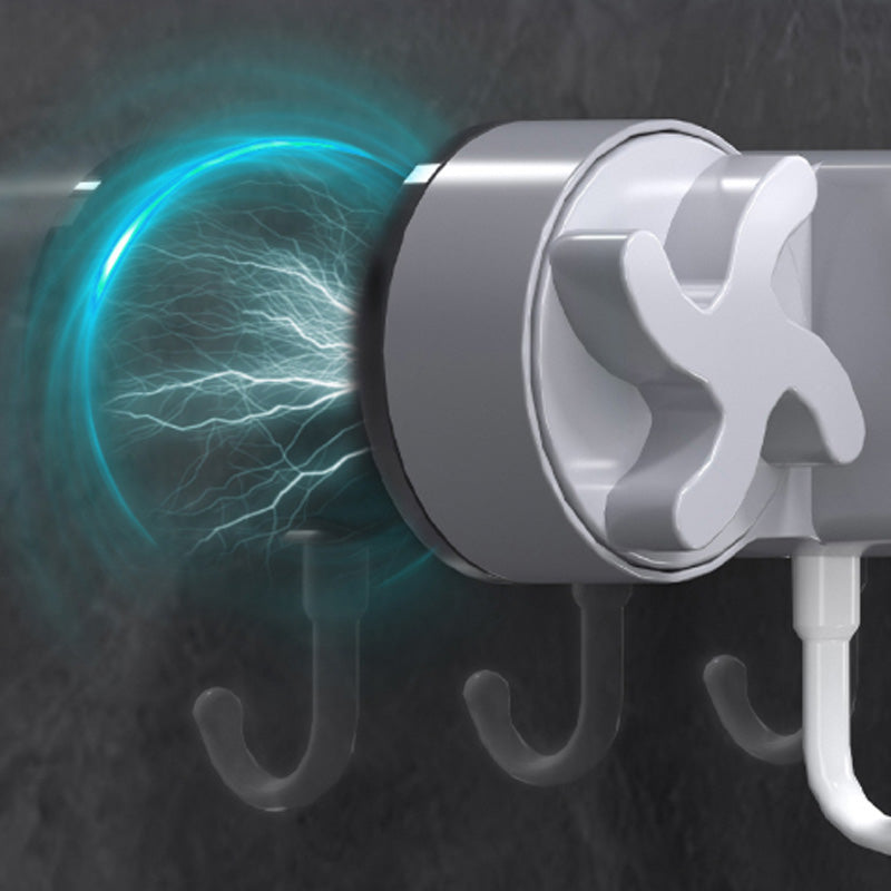 BowLift | Bore-free suction cup mop holder for the bathroom