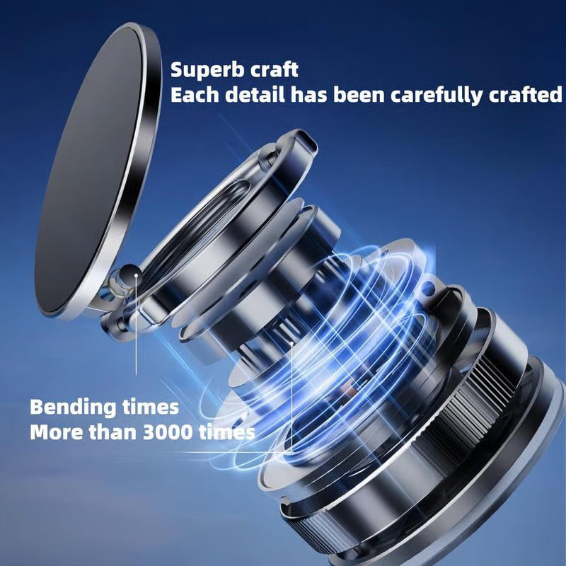 BowLift | 360° adjustable magnetic phone holder with vacuum