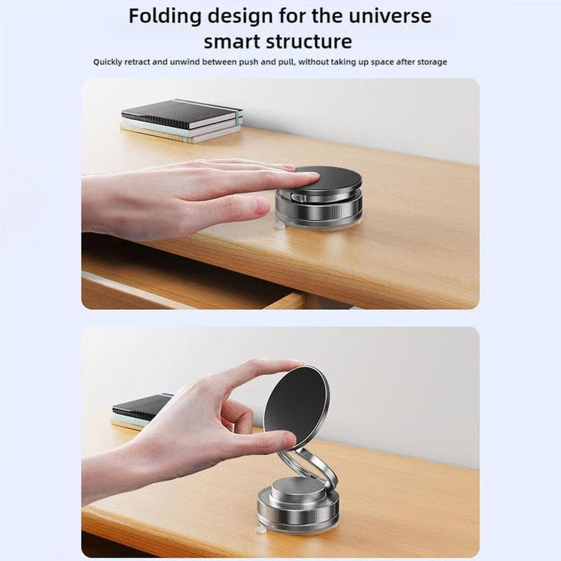 BowLift | 360° adjustable magnetic phone holder with vacuum