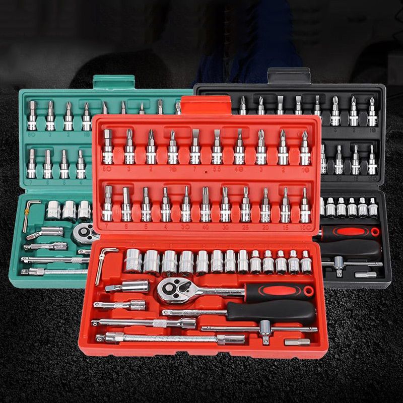 BowLift | 46-piece set with quick-change wrench