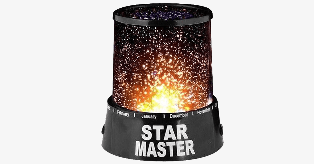 BowLift | Attractive LED star projector night light