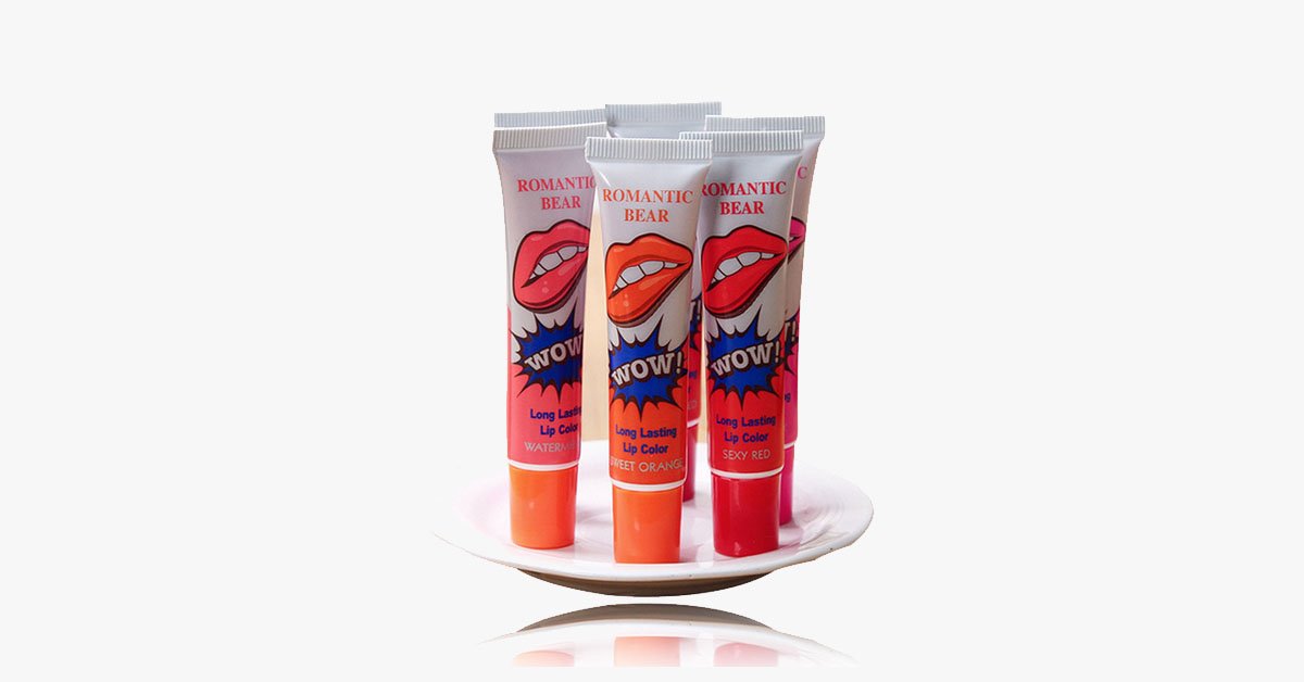 BowLift | 6 Piece Lip Tint Peel Masks - Long-lasting and waterproof lip tint to make your lips appear naturally tinted