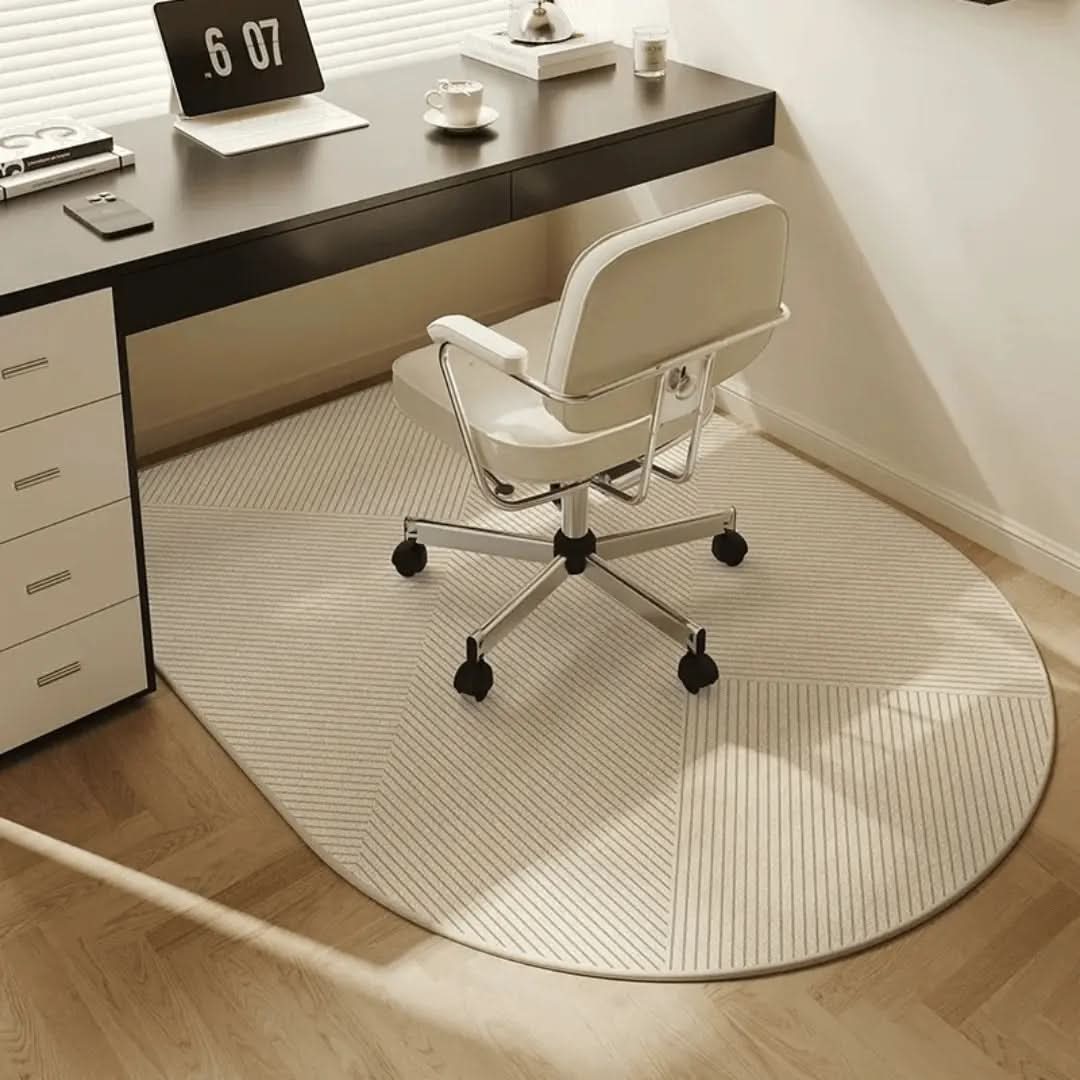 BowLift | FlexGuard Office Chair Mat – Stylish Carpet Protector for Office Chairs