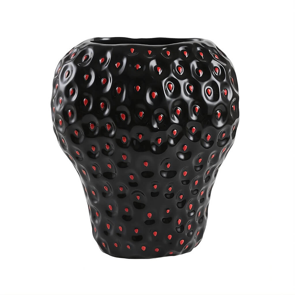 BowLift | Strawberry-structured ceramic vase