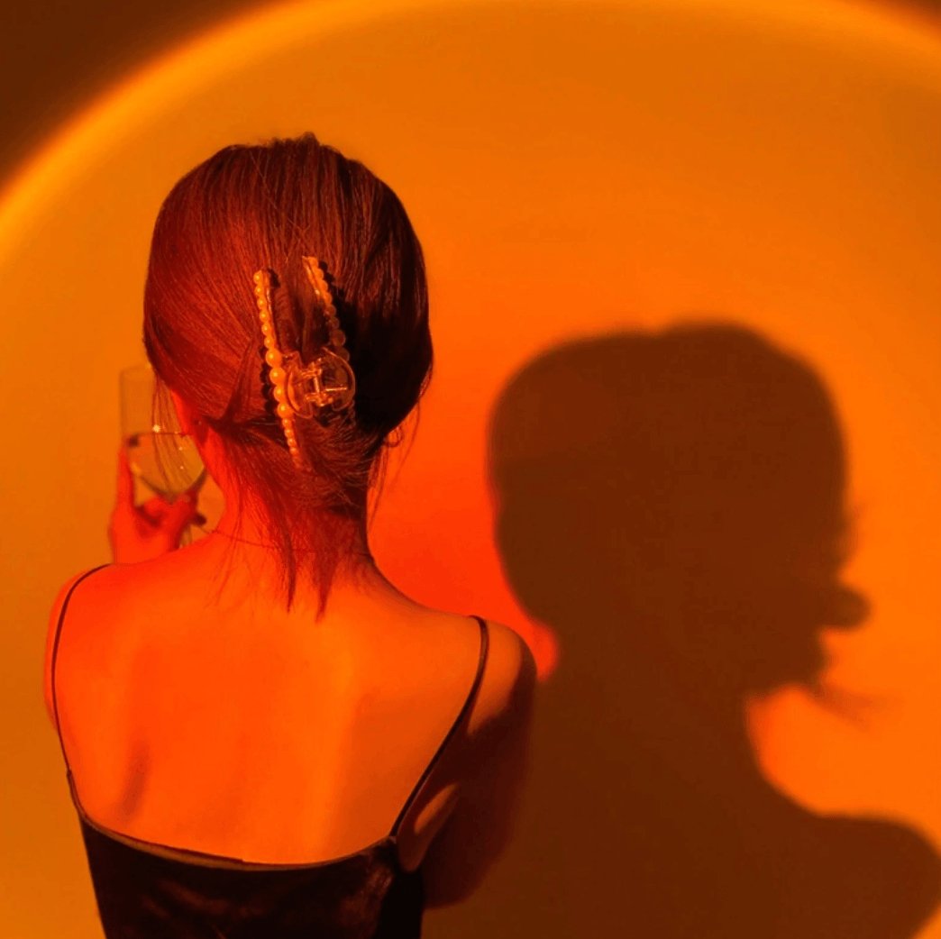 BowLift | GlowDusk – Sunset Lamp with Adjustable Colors and Angles