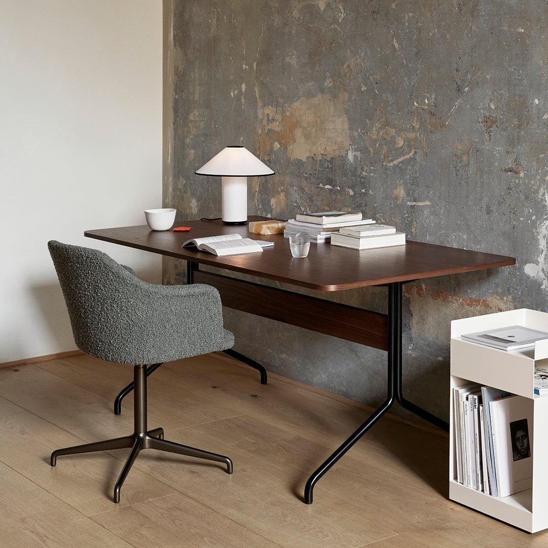 BowLift | Table lamp with fabric shade – Lunara