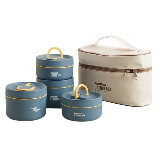 BowLift | ThermoBox Multi-Layered Insulated Lunchbox with FREE Carry Bag