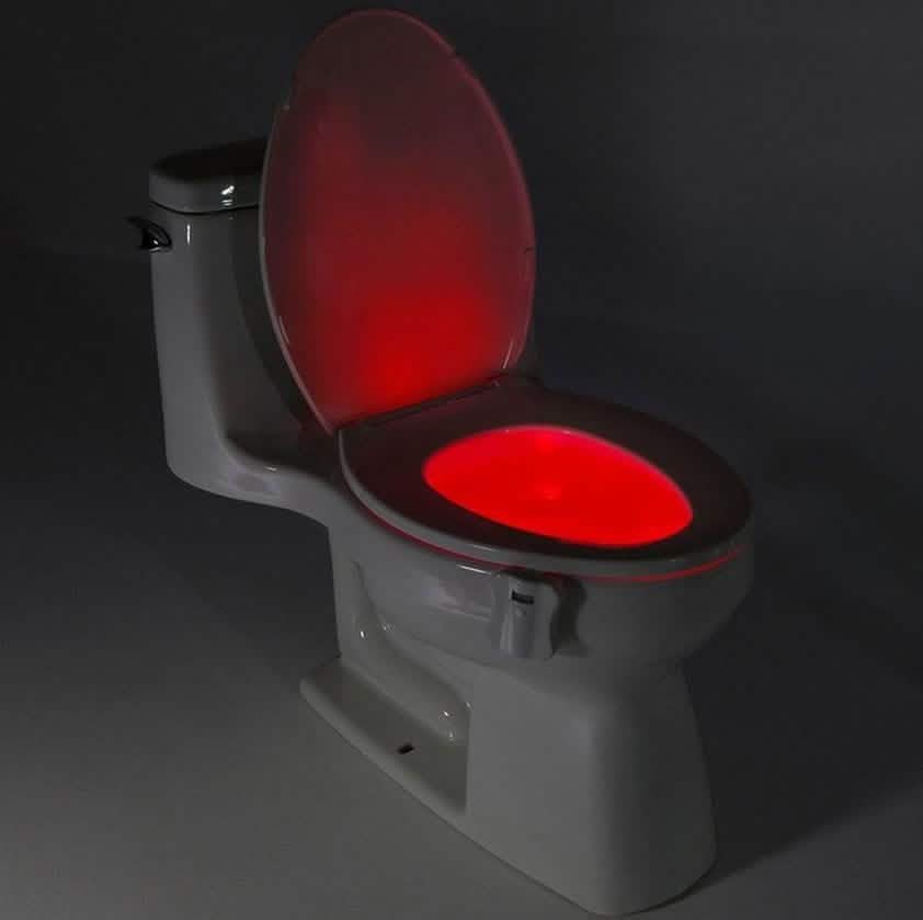 BowLift | 8-Color LED Sensor Motion Activated Bathroom Toilet Light