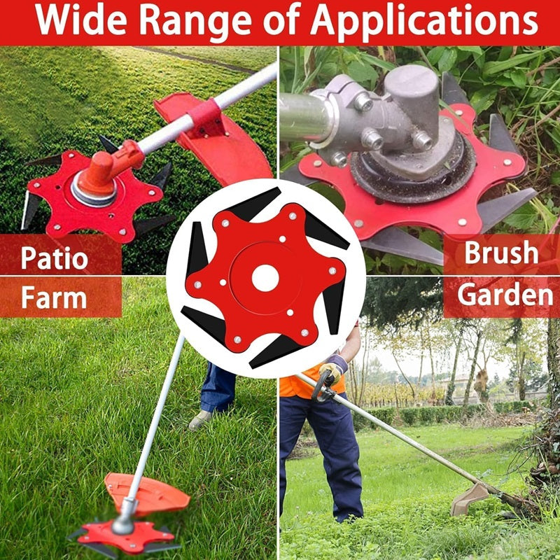 BowLift | Heavy-Duty 6-Steel Blades Trimmer Head