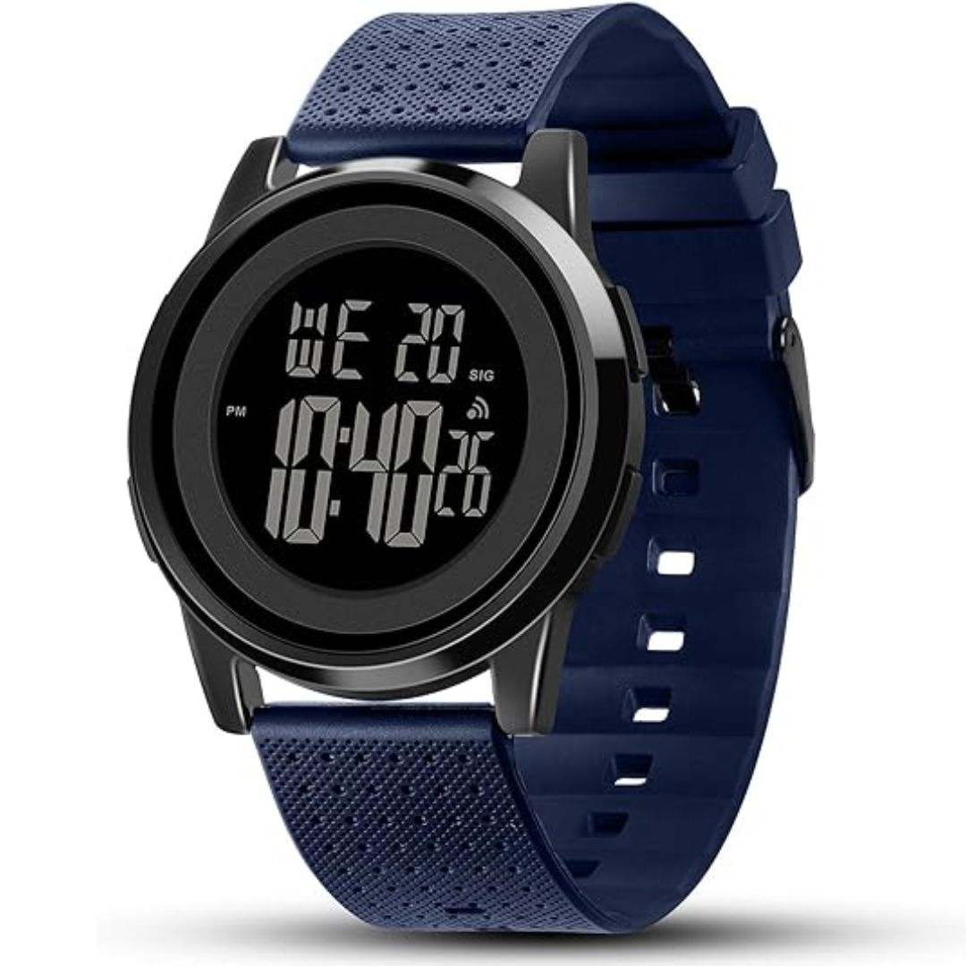 BowLift | Charlie Ultra-Thin Waterproof Digital Sports Watch for Men