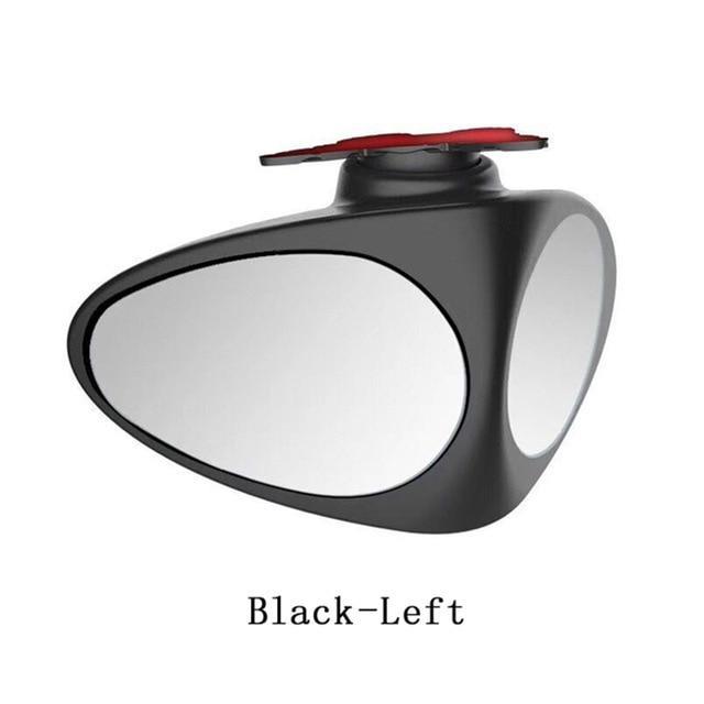 BowLift | Car Mirror Large Vision Rear View Auxiliary Reversal Blind Zone Wide Angle Mirror360 Rotation Adjustable Dual Lens Coach Mirror