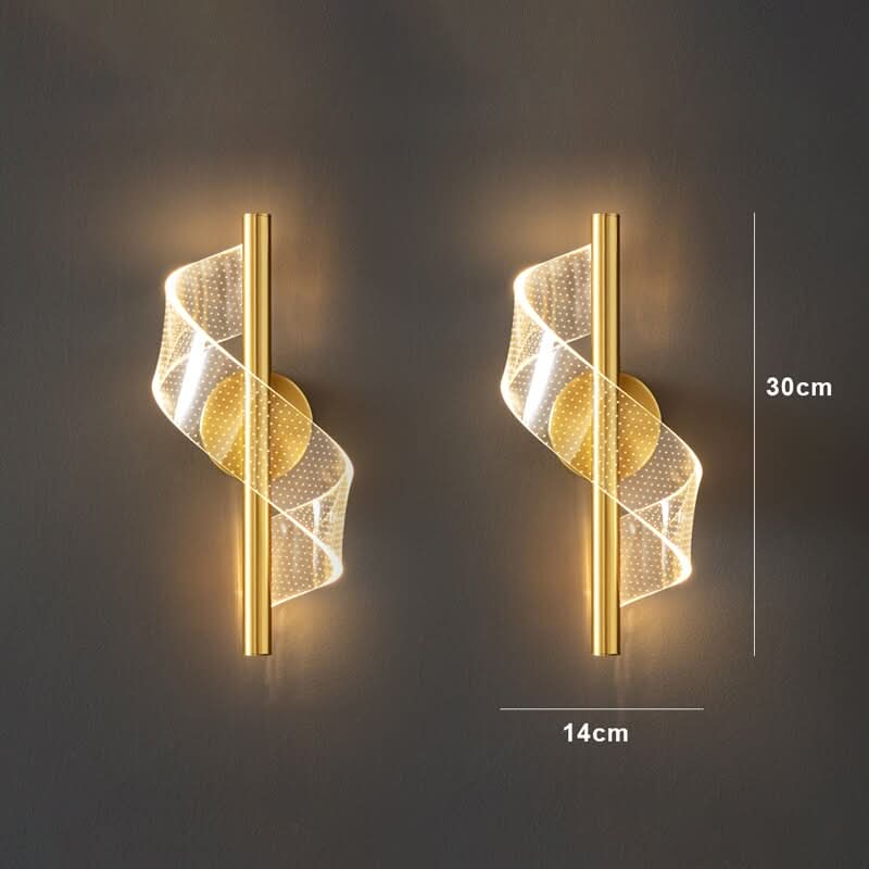 BowLift | Glasspilar Glass Candelabra LED Wall Sconce Light