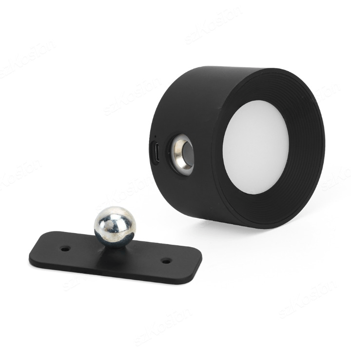 BowLift | Battery Operated Wall Light | Rechargeable, 360° Adjustable & Wireless for Bedrooms, Hallways & Reading Corners