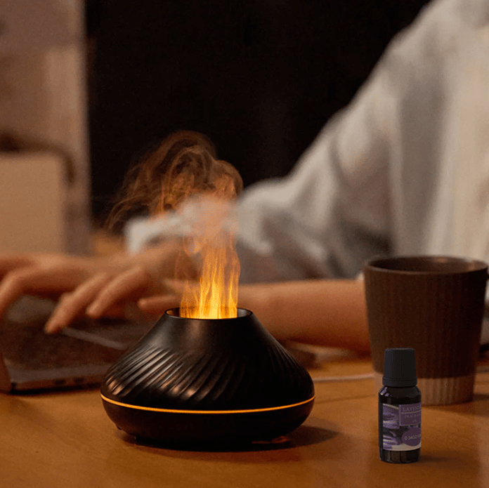 BowLift | Volcano Flame Effect Air Humidifier and Aroma Diffuser