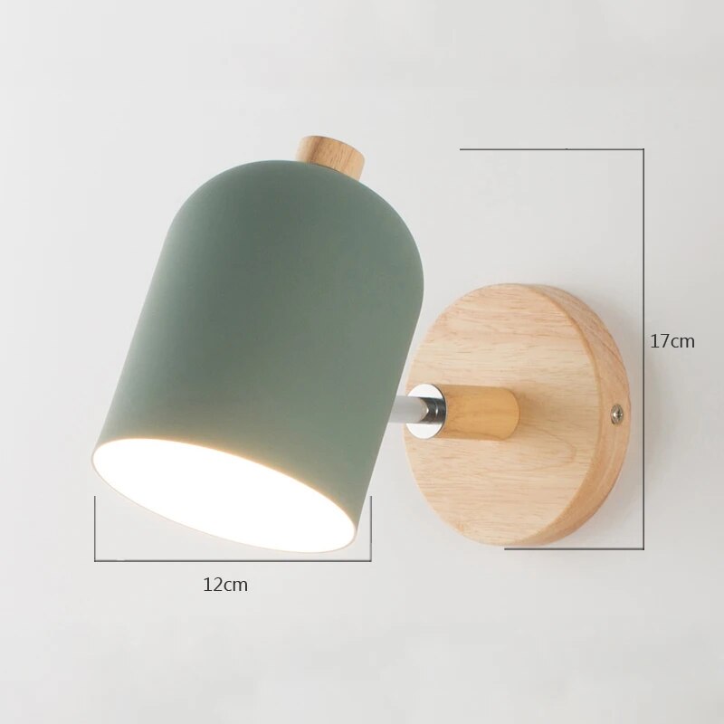 BowLift | ScandiLite | Scandinavian wooden wall lamp