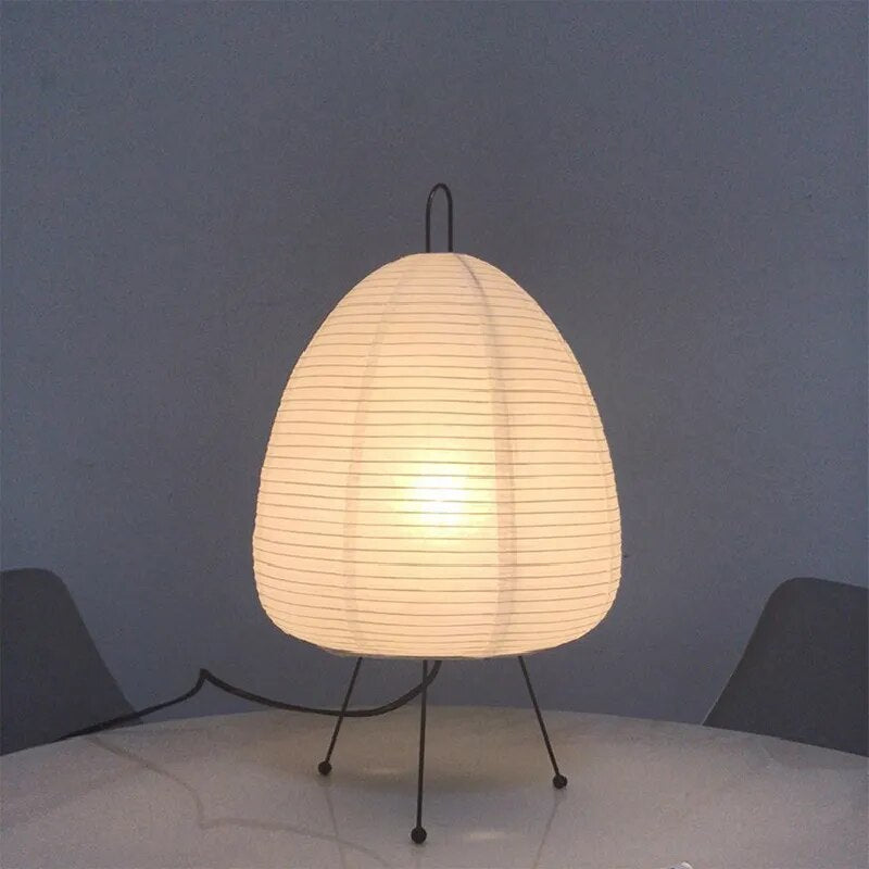 BowLift | Hikari Globe – Rice Paper Table Lamp with Soft, Warm Glow