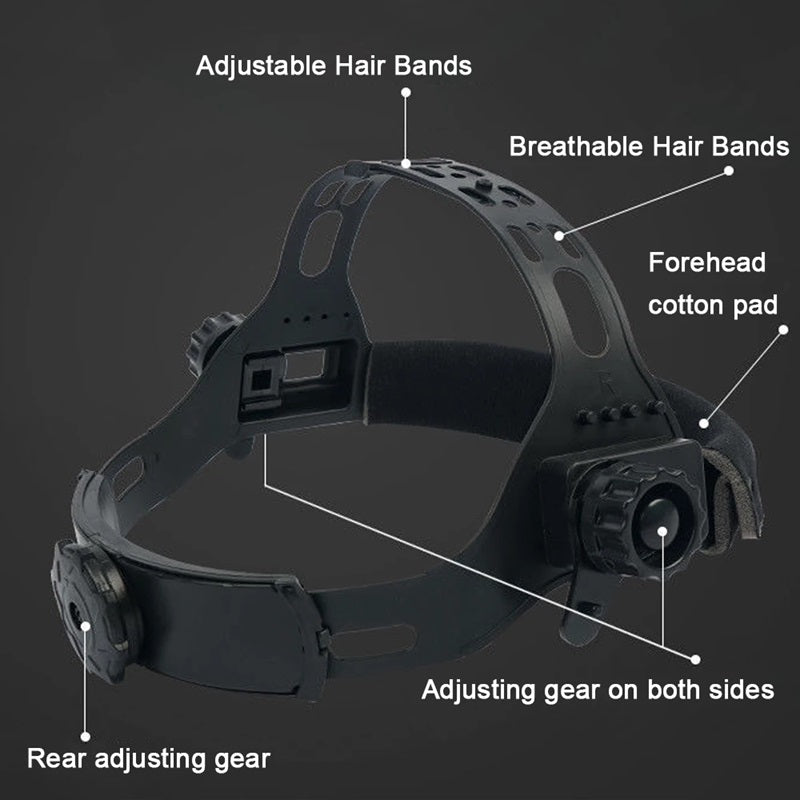 BowLift | Auto Darkening Welding Mask with Head Lamp