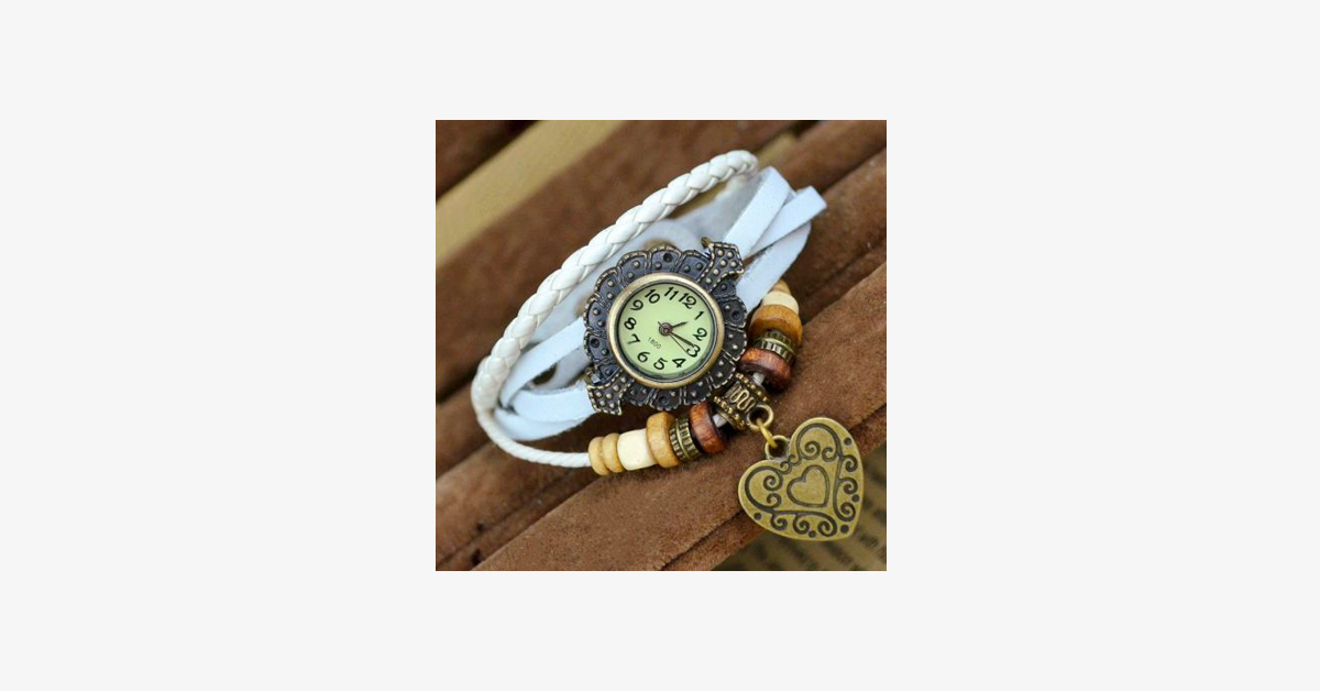 BowLift | Heart Vintage Wrap Watch