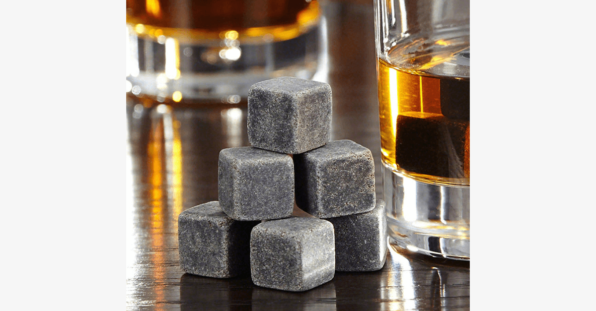 BowLift | Pack of 9 Ice Stones for Spirits – Enjoy Your Drinks 'On The Rocks'!