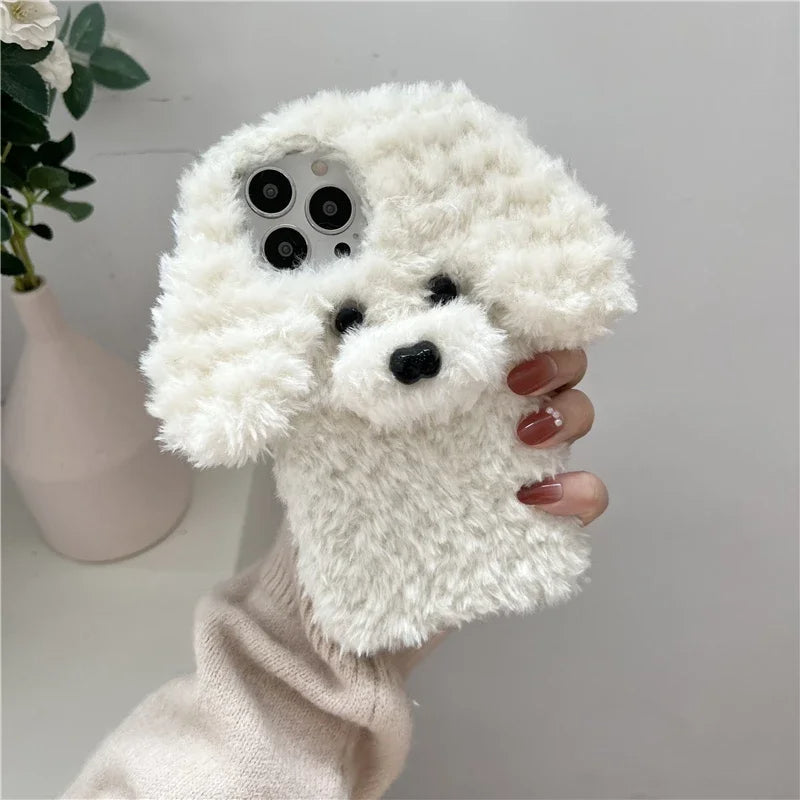 BowLift | Cute Dog Fluffy Snuggly iPhone Case