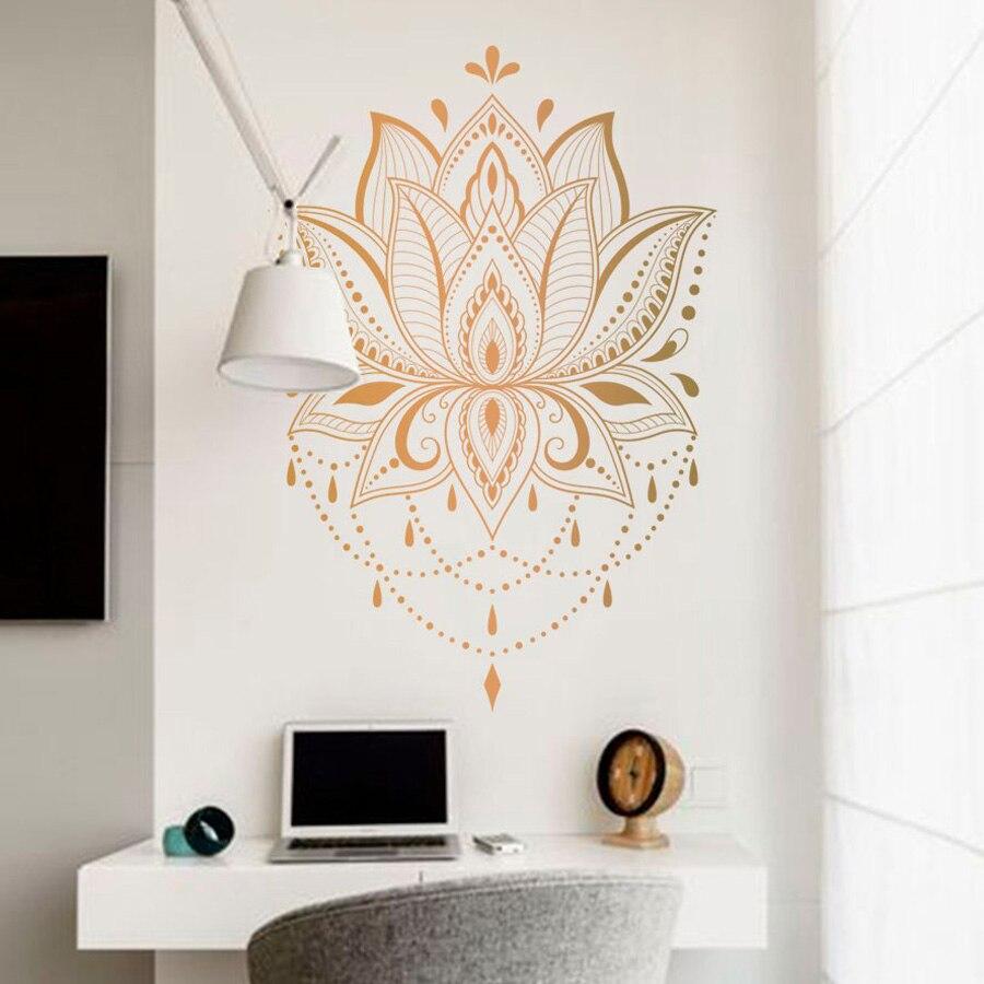 BowLift | Lotus Mandala Wall Sticker