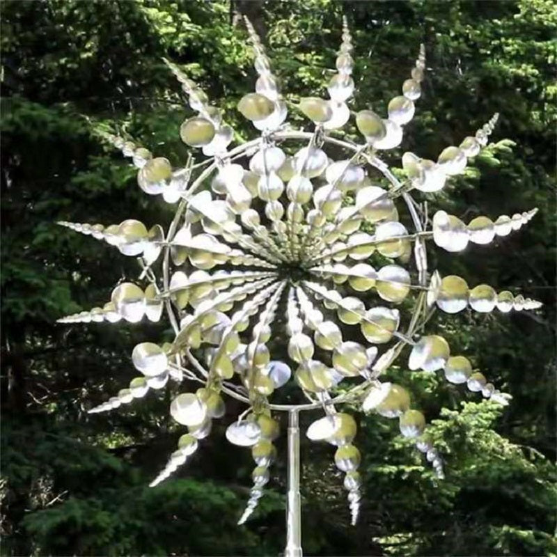 BowLift | Anti-Rust Kinetic Metal Wind Spinner Windmill for Outdoor Garden Decor & Landscaping