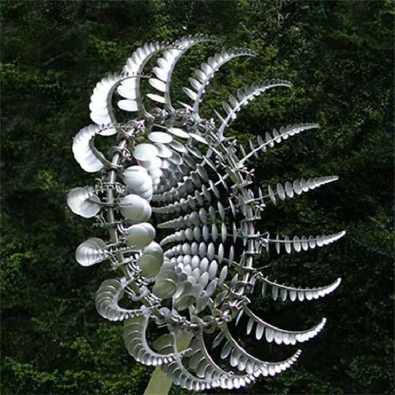 BowLift | Anti-Rust Kinetic Metal Wind Spinner Windmill for Outdoor Garden Decor & Landscaping