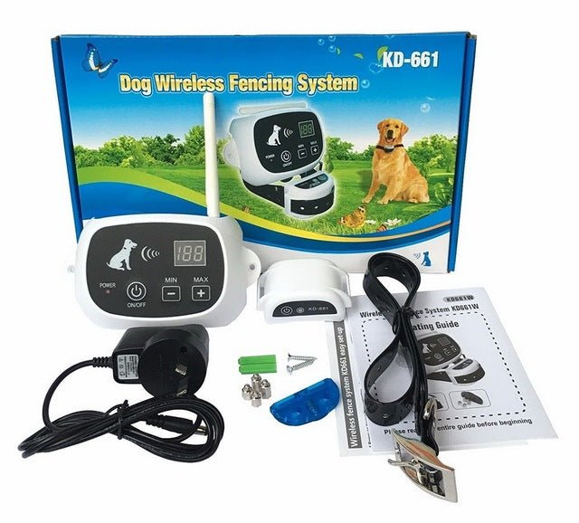 BowLift | Wireless Dog Fence Collar System | Waterproof, Rechargeable & Ideal for Home Training and Outdoor Adventures
