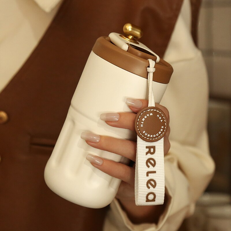 BowLift | Portable Smart Stainless Steel Coffee Cup