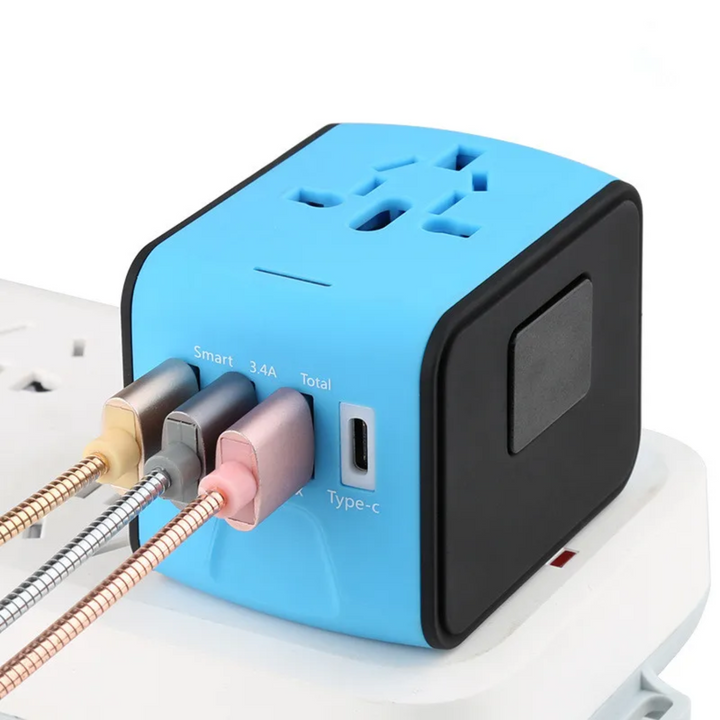 BowLift | Ultimate Travel Power Hub: All-in-One Universal Adapter