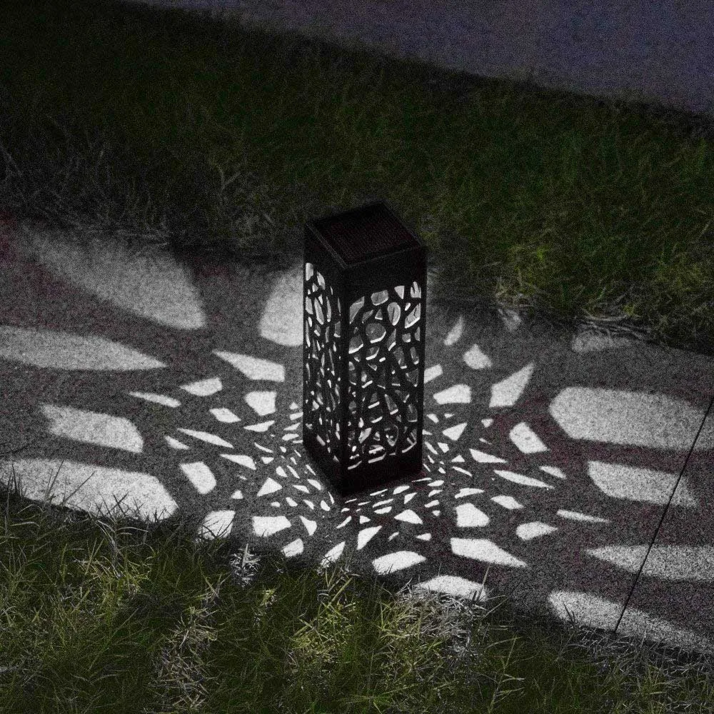 Garden Solar-Powered Stake Lights - Waterproof Outdoor LED for Pathway, Landscape, Driveway, Walkway and Decorations (4-PACKS) Bowlift