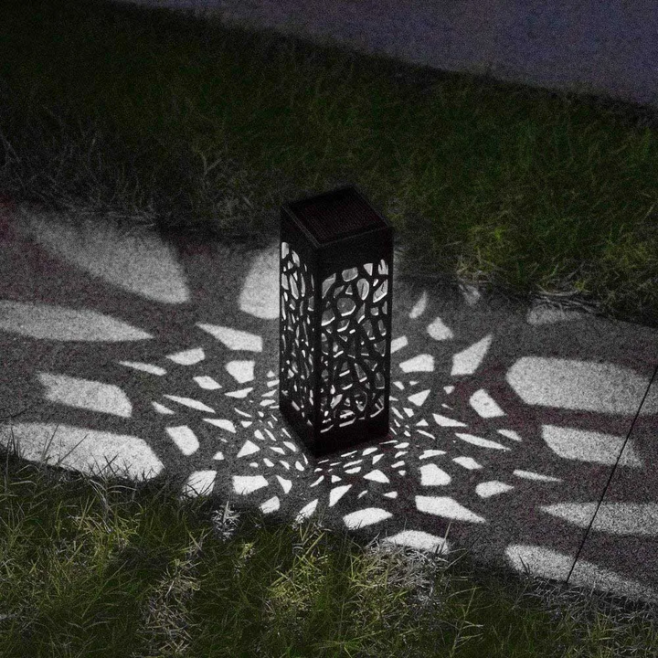 Garden Solar-Powered Stake Lights - Waterproof Outdoor LED for Pathway, Landscape, Driveway, Walkway and Decorations (4-PACKS) Bowlift