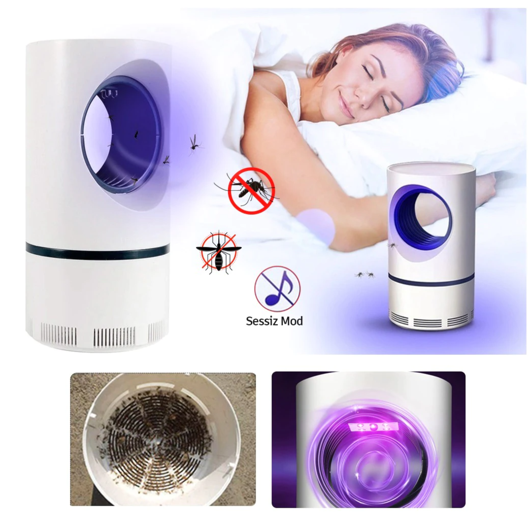 Minimal Mosquito Catcher Repellent Lamp | Bowlift