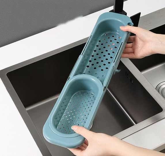 BowLift | Kitchen Retractable Sink Rack Organizer
