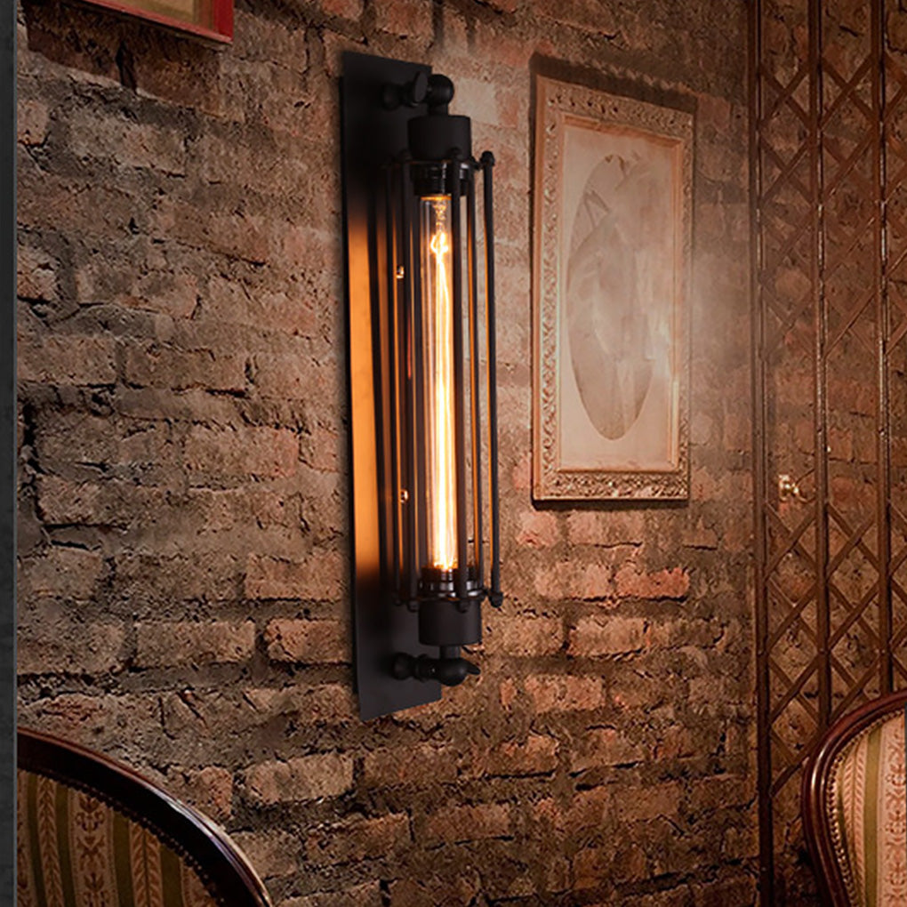 BowLift | Wall LED Light Vintage Industrial Iron Sconce