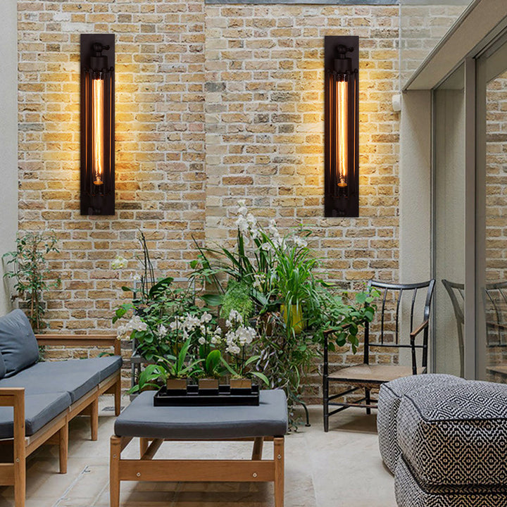 BowLift | Wall LED Light Vintage Industrial Iron Sconce