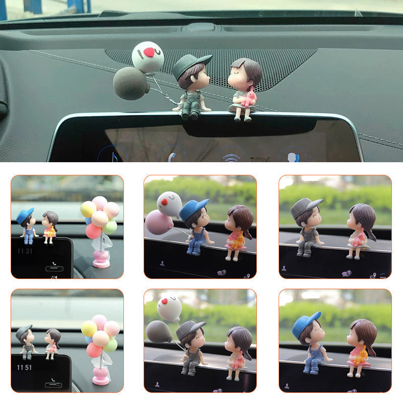BowLift | Cute Pair Car Ornament