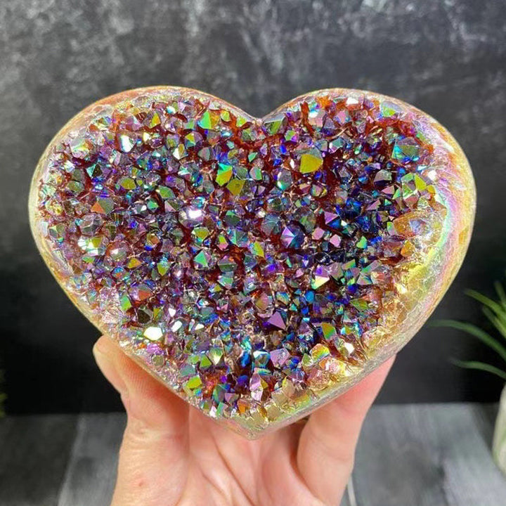 Angel Aura Heart Shaped Crystal | Bowlift