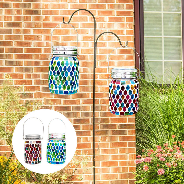 BowLift | Mosaic Waterproof Solar Night Lanterns