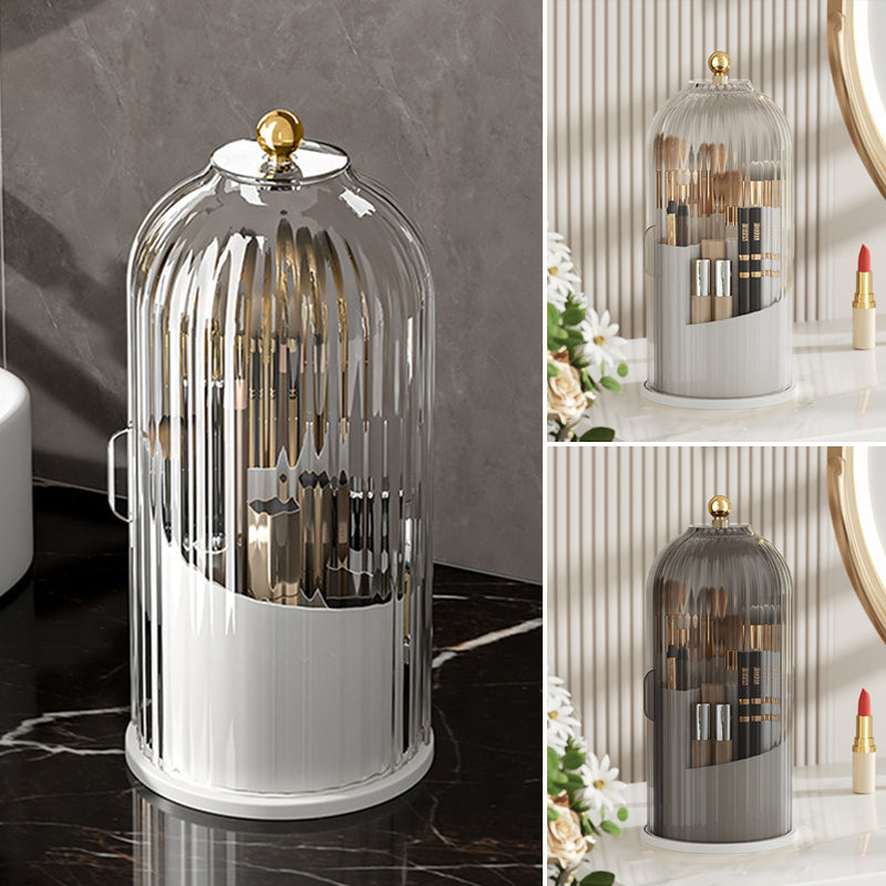 360° Rotating Makeup Brush Organizer Box | Bowlift