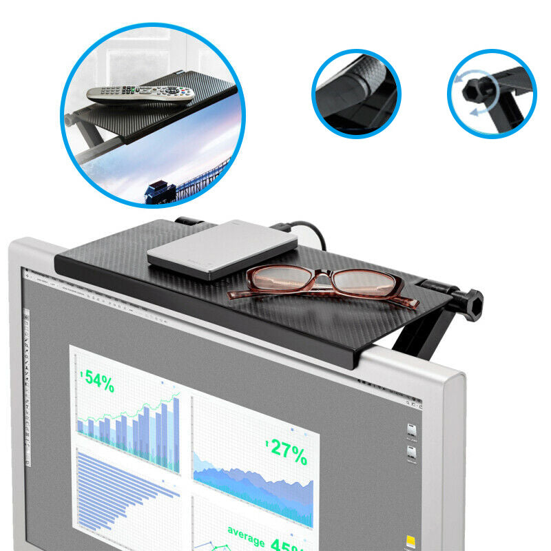 BowLift | Adjustable TV Computer Top Storage Shelf