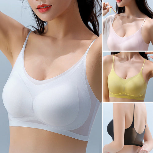 BowLift | Ultra-thin summer comfort bra made from ice silk in plus size