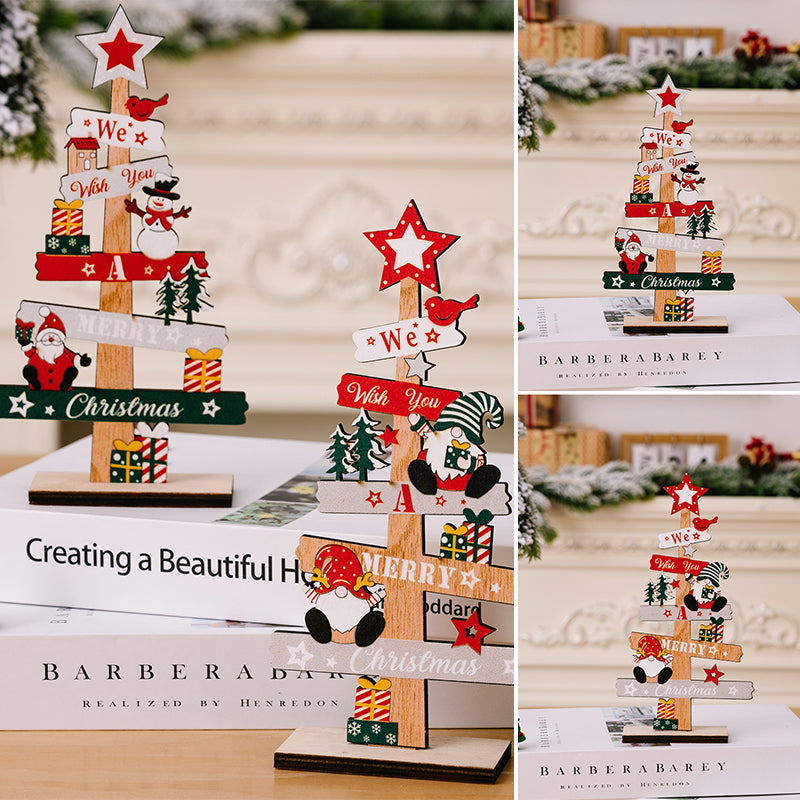 BowLift | Christmas Snowman Old Man Wooden Ornament