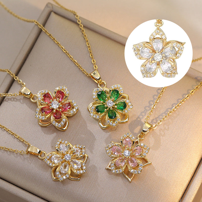 BowLift | Rotating Bauhinia Necklace