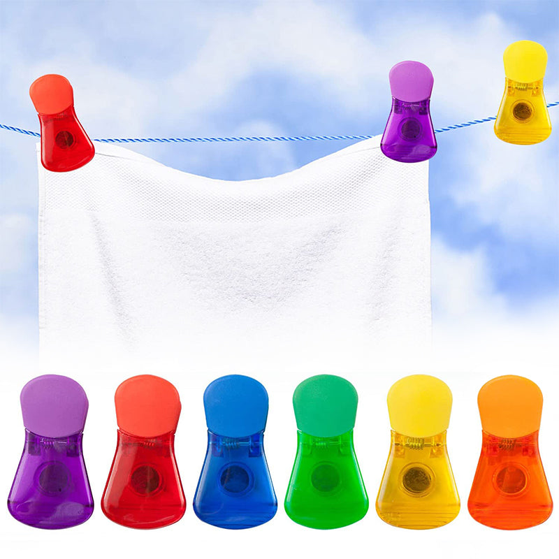 Colorful Magnetic Food Sealing Clips(6 pcs) | Bowlift
