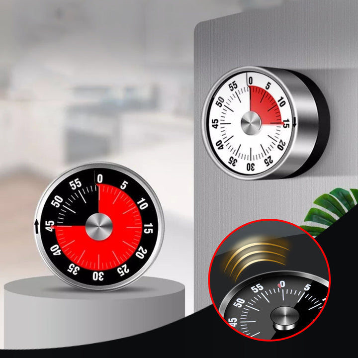 BowLift | Stainless Steel Kitchen Clock