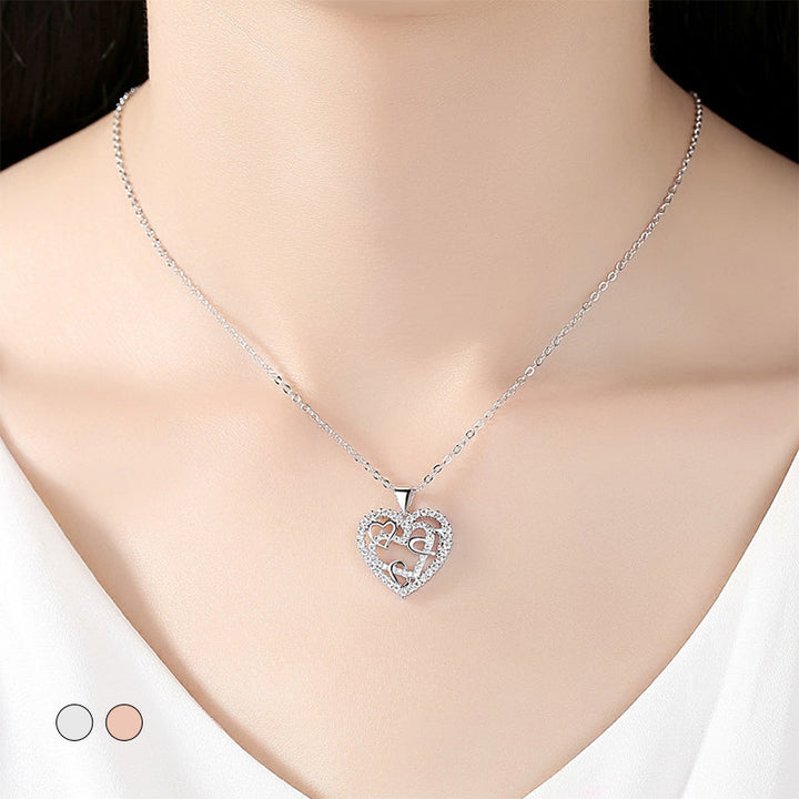 BowLift | Necklace with interlocking hearts