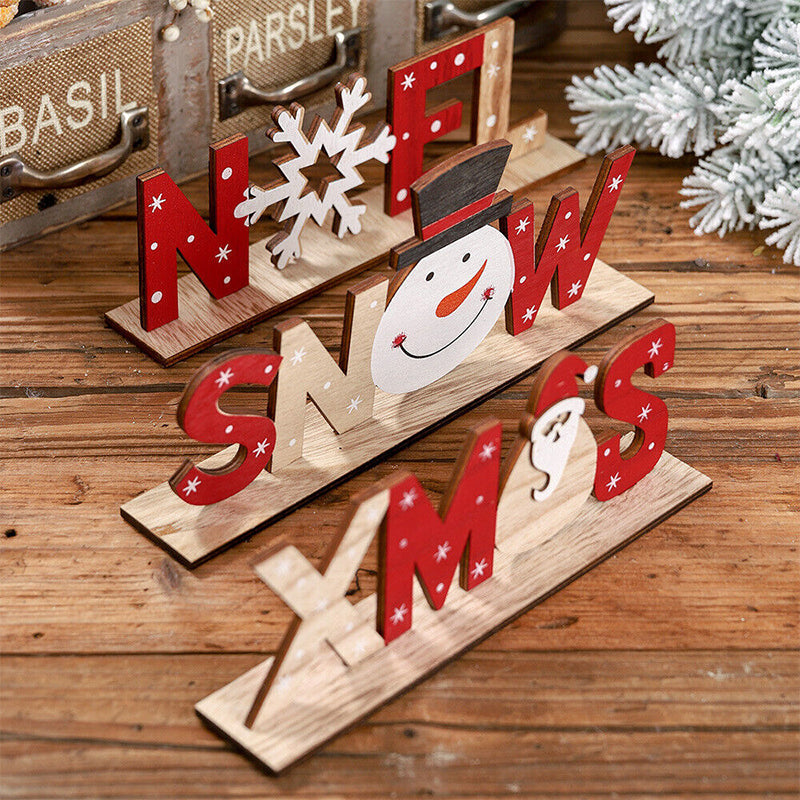 BowLift | Wooden Painted Christmas Decorations