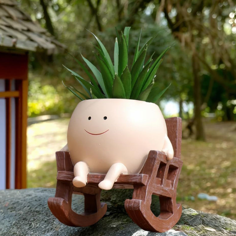 BowLift | Smiley Face Plant Pot